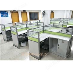 港歌东莞办公家具厂提供现公屏风桌简约职员电脑桌质优价实