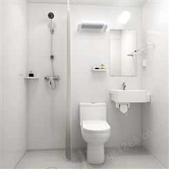 室内成品卫生间 装配式厕所 澳普特卫浴 防水防渗 快速安装