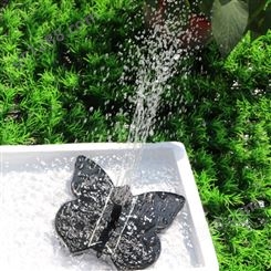 亚马逊新品 太阳能喷泉蝴蝶型喷泉 609景观喷泉