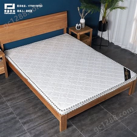 椰棕棕榈床垫硬垫 酒店床垫定制 南京雅赫软装