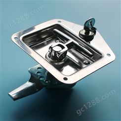 MS858不锈钢面板锁 T型房车锁 工具箱门锁 车厢锁批发