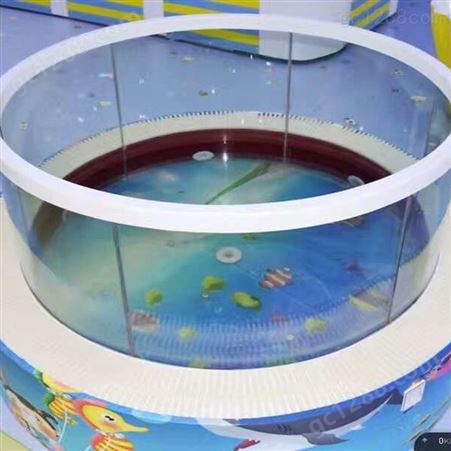 婴儿游泳池 儿童游泳池 全透明钢化玻璃池