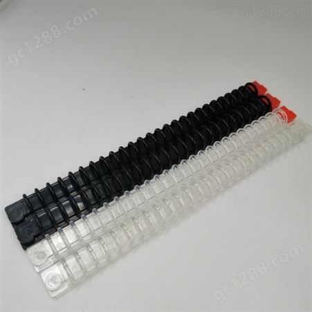 双孔塑料夹 ZP/卓芃 双孔塑料管夹 代加工厂